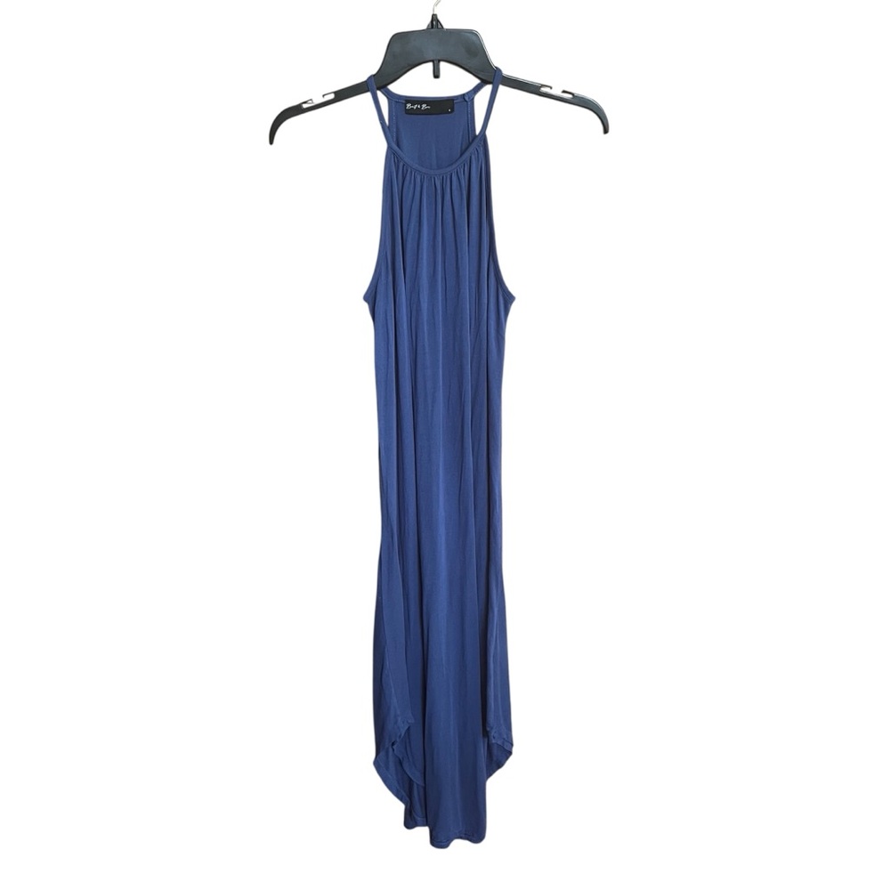 Brit & Bri Blue Sleeveless Dress Loose Flowy Size Small